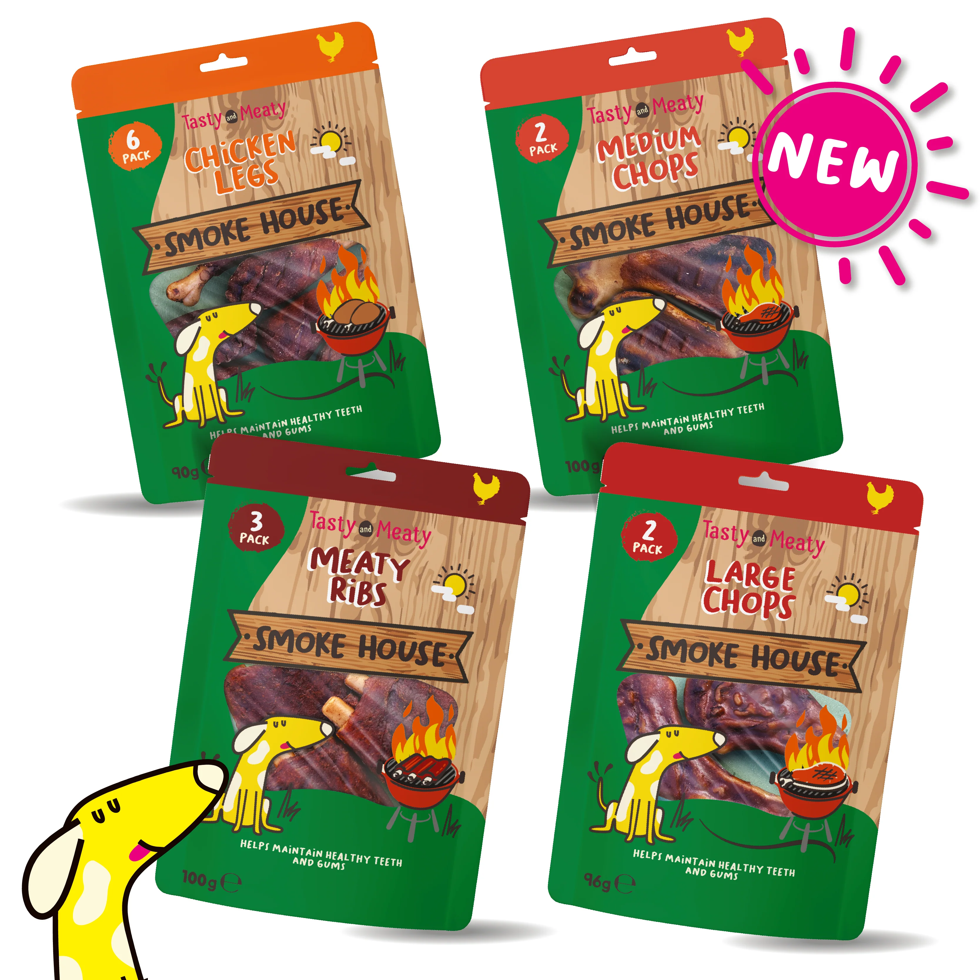 Tasty & Meaty Smoke House Chicken Leg | 90g - Image 6