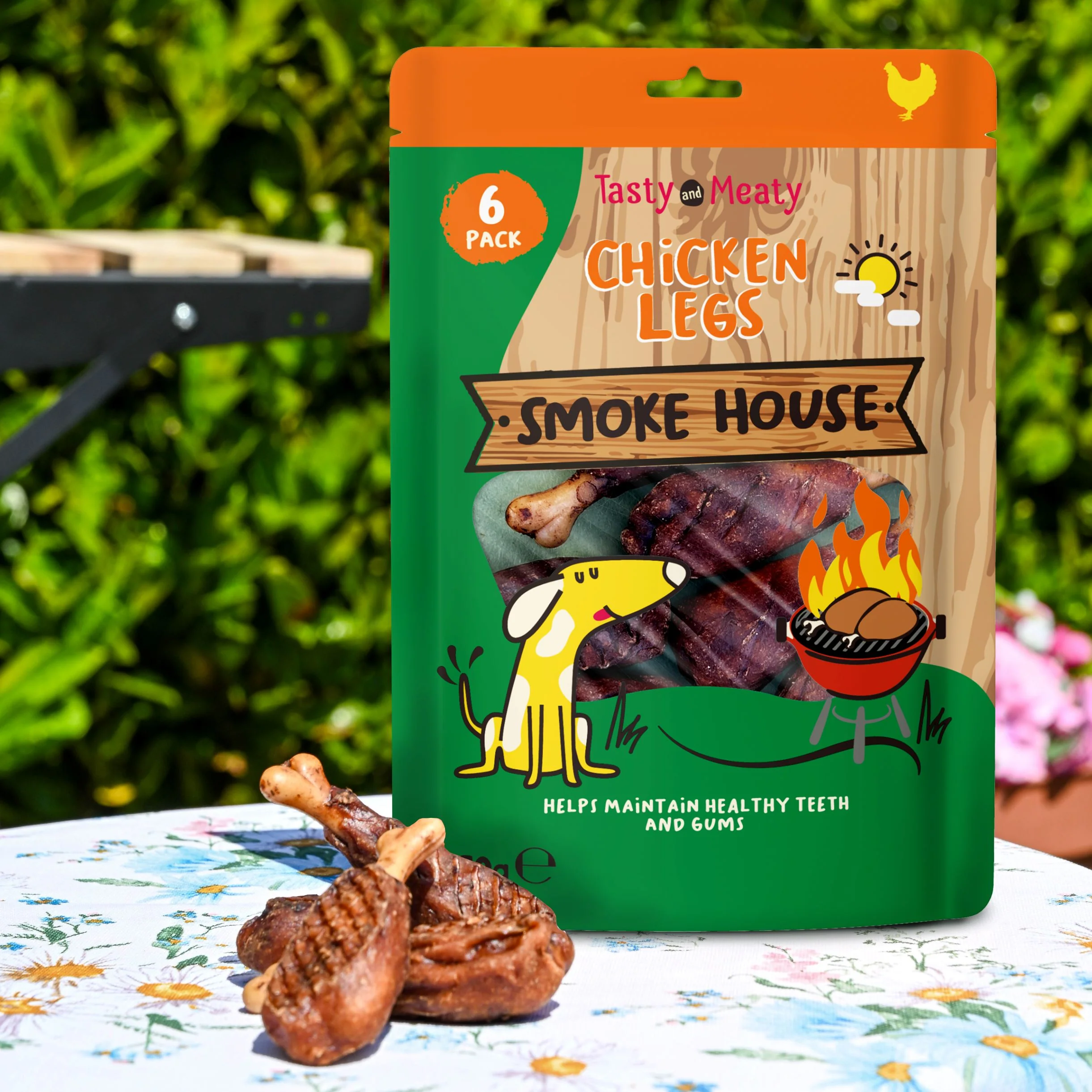 Tasty & Meaty Smoke House Chicken Leg | 90g - Image 8