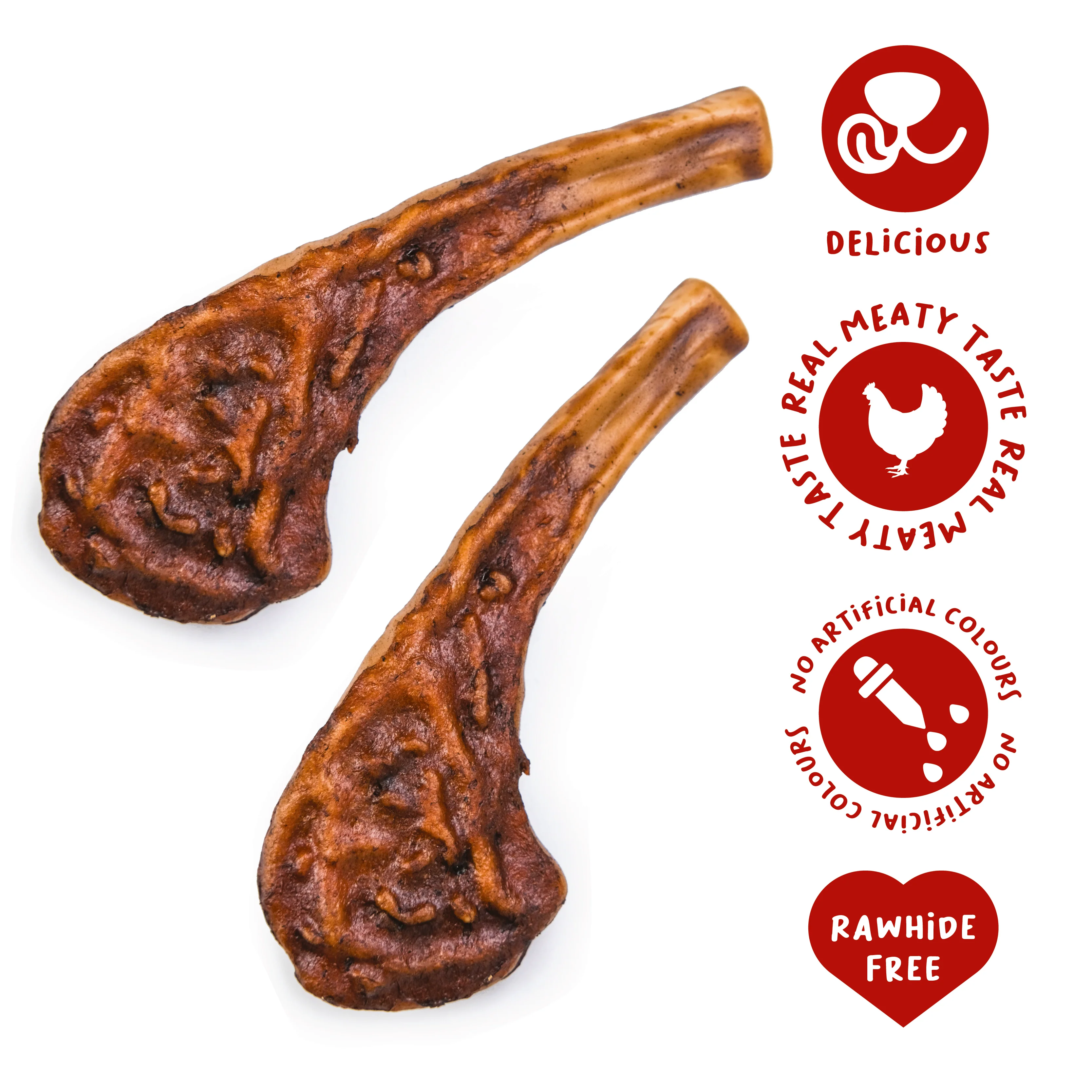 Tasty & Meaty Smoke House Large Chops | 96g - Image 2