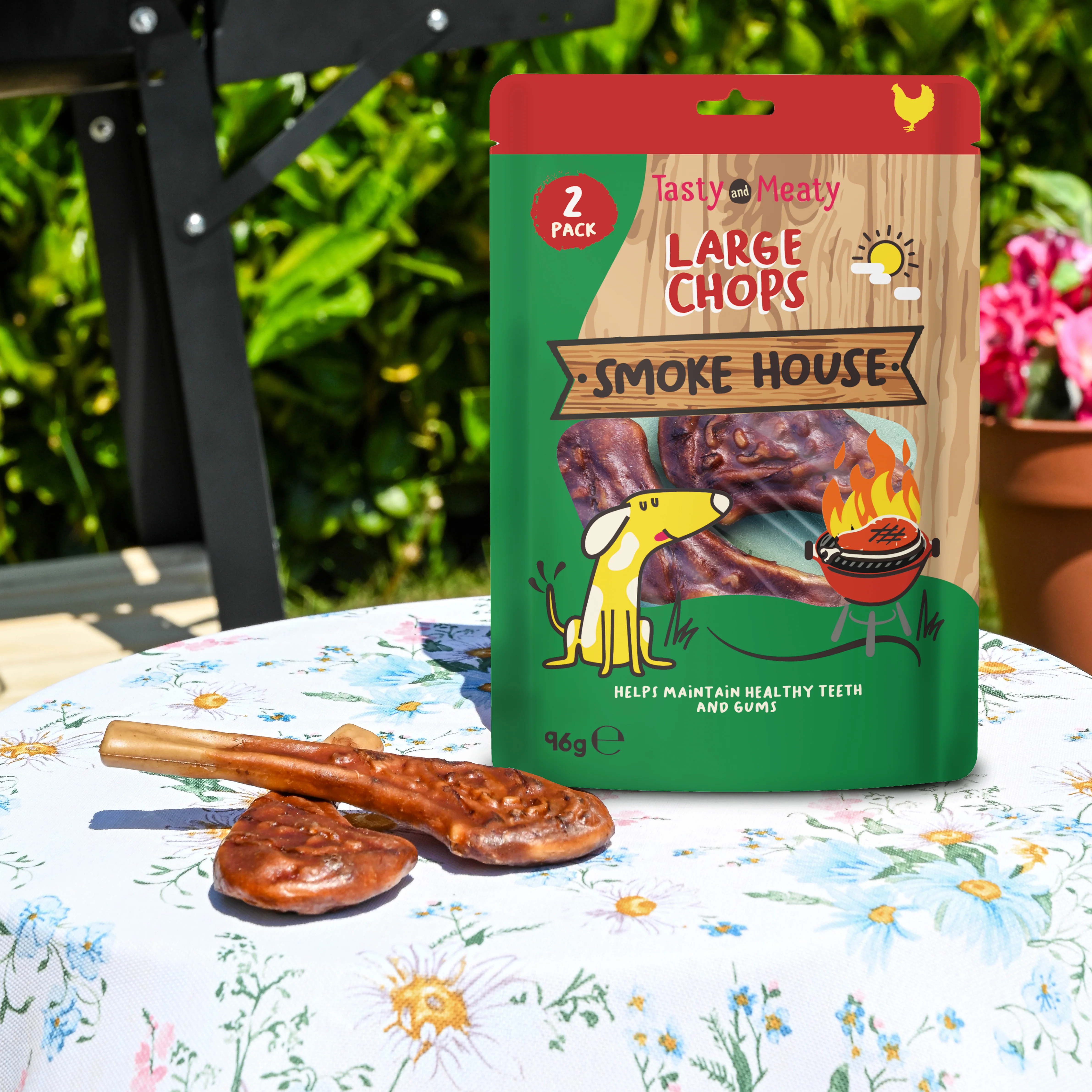 Tasty & Meaty Smoke House Large Chops | 96g - Image 8
