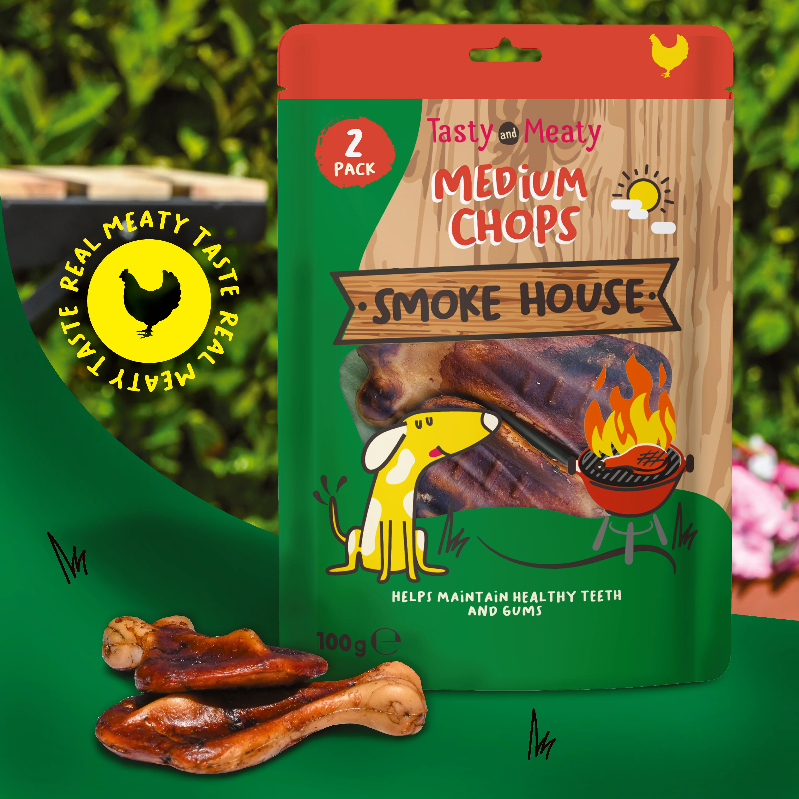 Tasty & Meaty Smoke House Medium Chops | 100g - Image 5