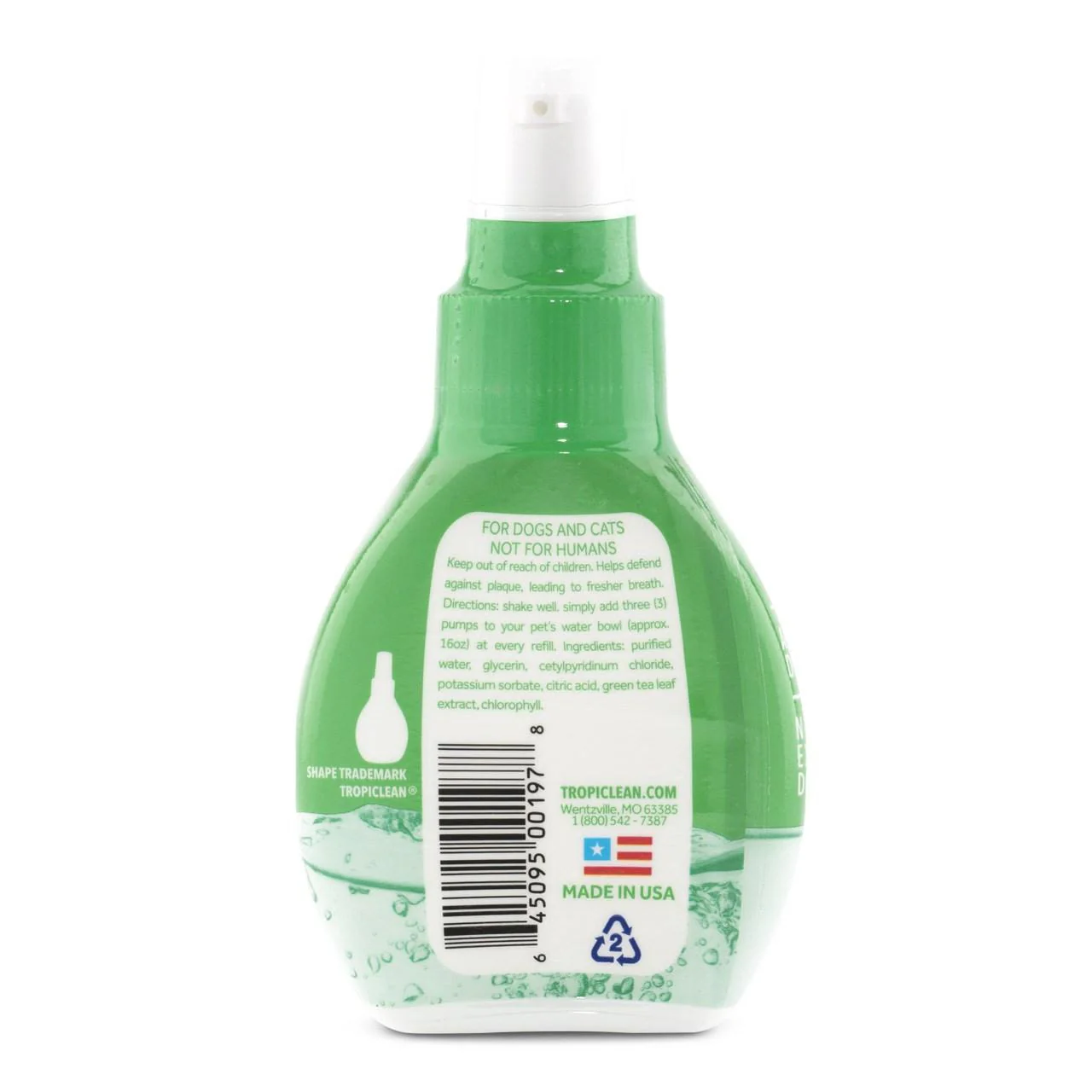 Tropiclean Fresh Breath Drops for Dog - Image 2