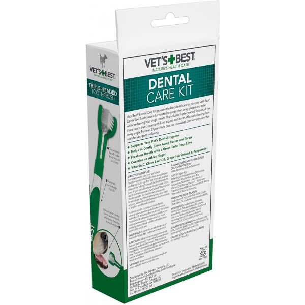 Vet's Best Dental Care Kit for Dogs + Gel - Image 2