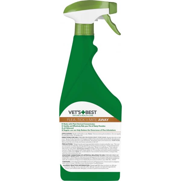 Vet's Best Natural Flea, Tick & Mite Away Dog - Image 2