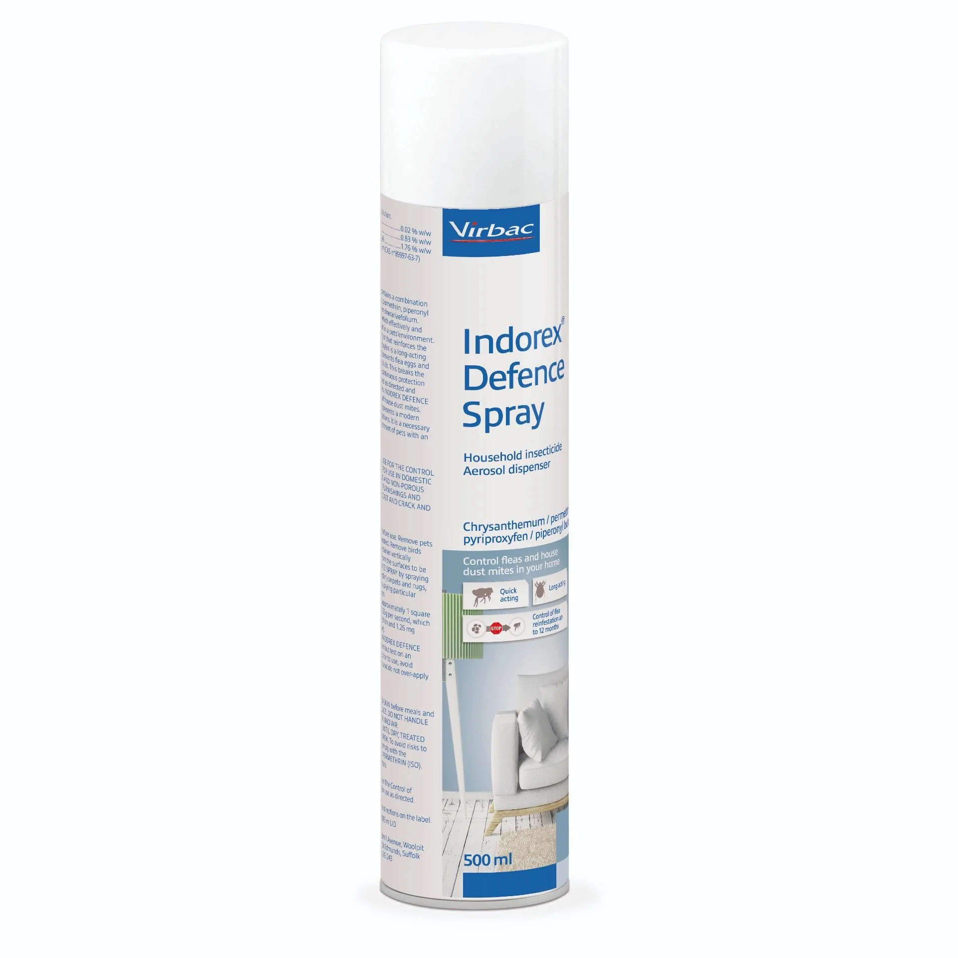 Virbac Indorex Household Flea Spray - Image 3