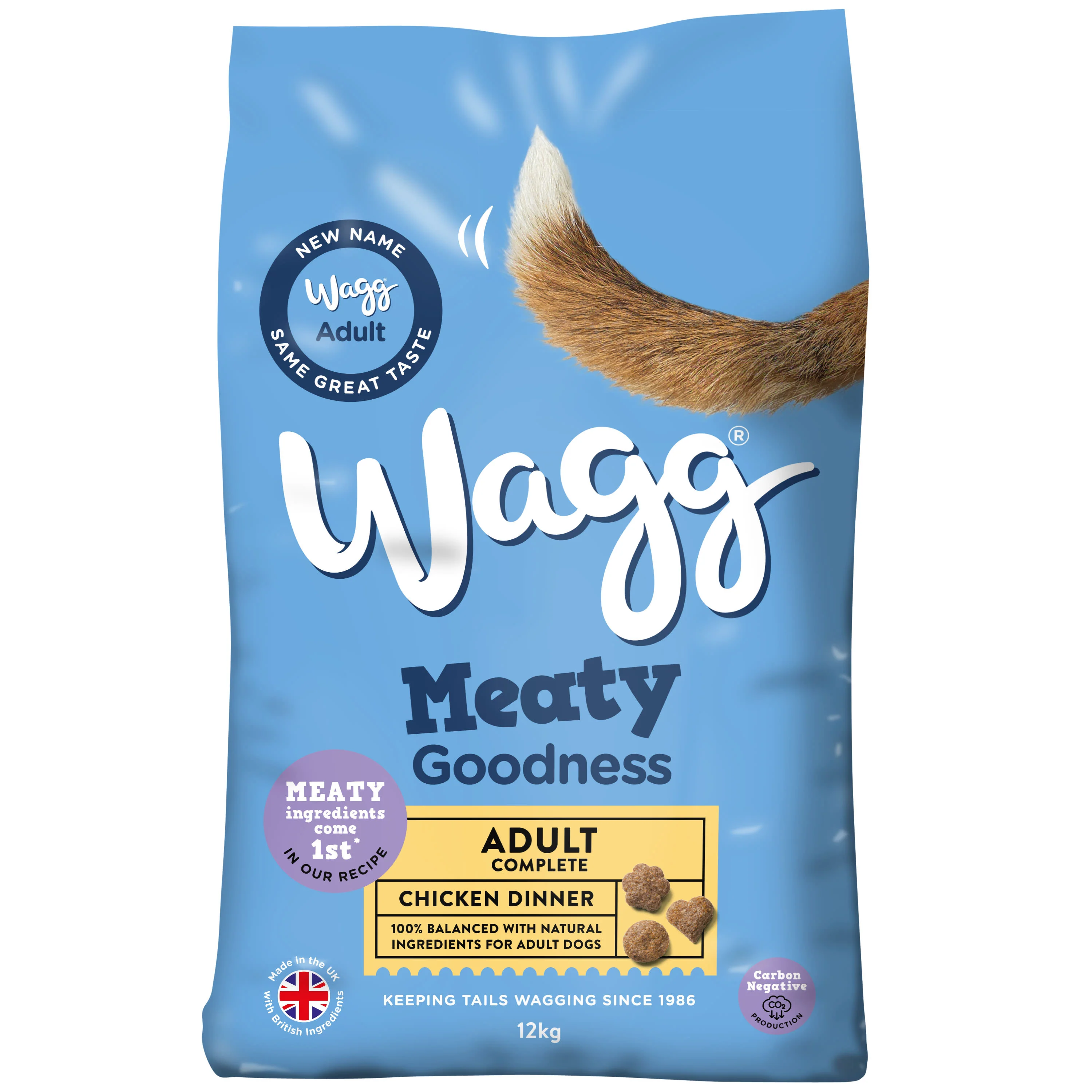 Wagg Meaty Goodness Adult Dry Dog Food - Chicken