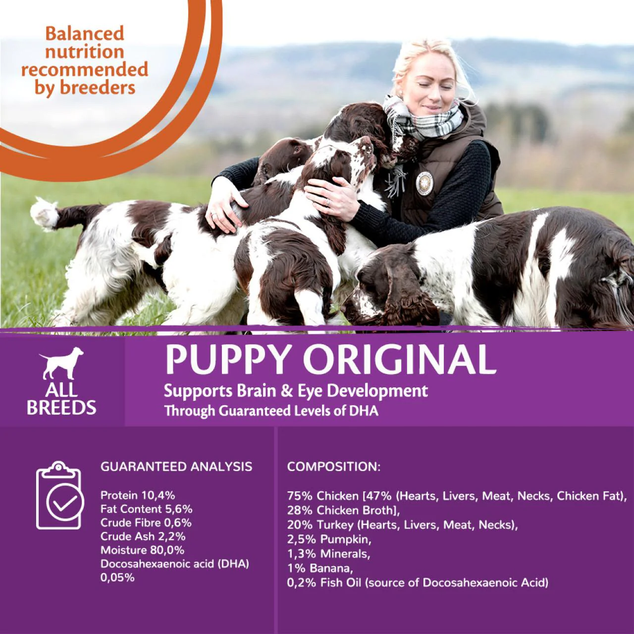 Wellness Core Grain-free Wet Puppy Food 95% Turkey and Chicken with Pumpkin - Image 5