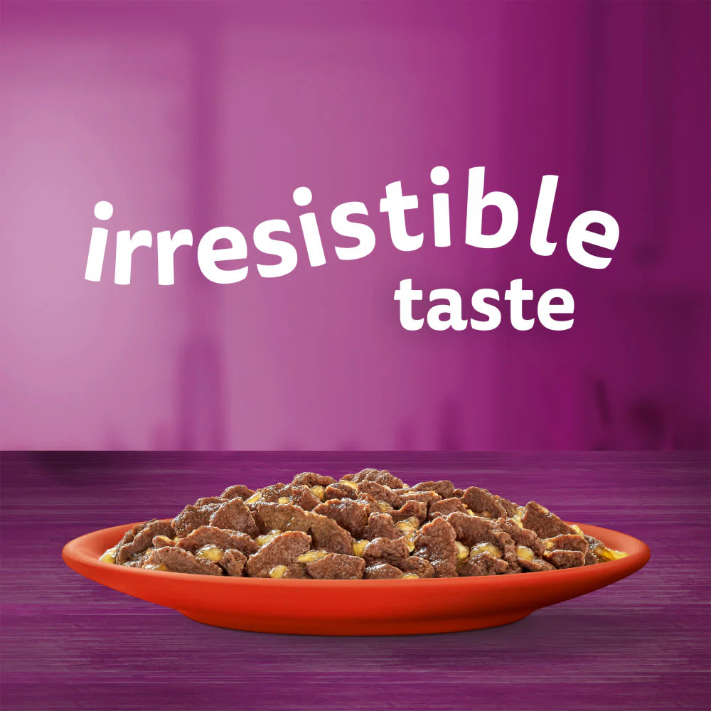 Whiskas 1+ Meaty Meals Adult Wet Cat Food Pouches in Jelly - Image 9