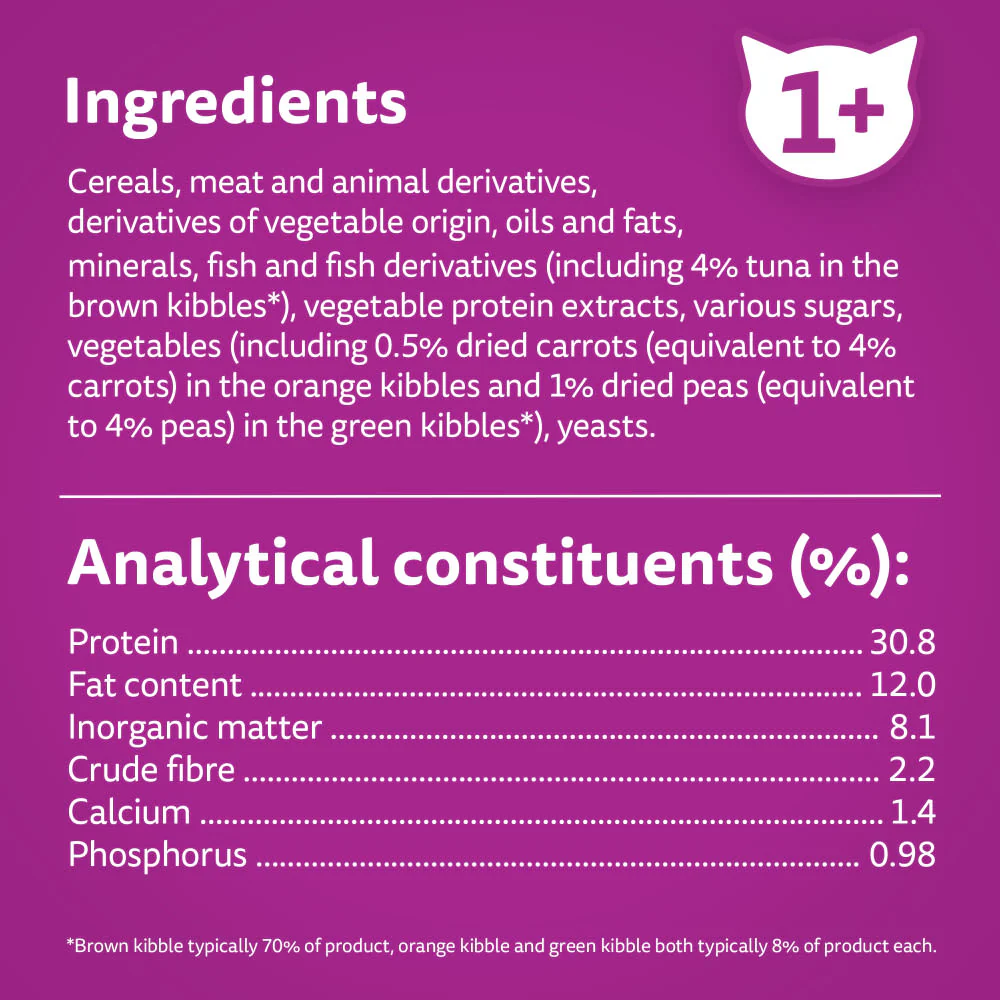 Whiskas 1+ Tuna Adult Dry Cat Food - Image 6