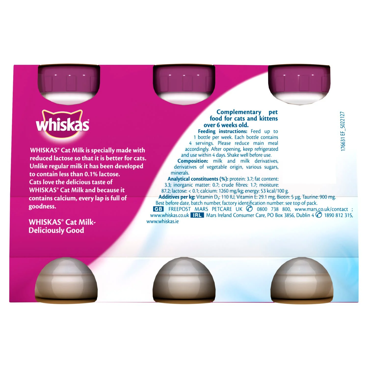 Whiskas Kitten Cat Milk Bottle - Image 3
