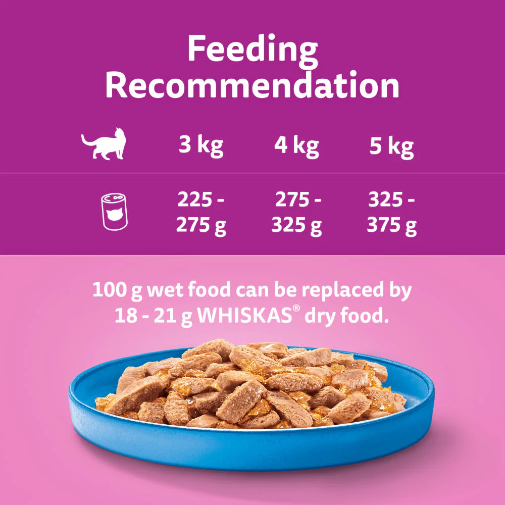 Whiskas Ocean Menu Adult Wet Cat Food in Jelly Tin - Image 5