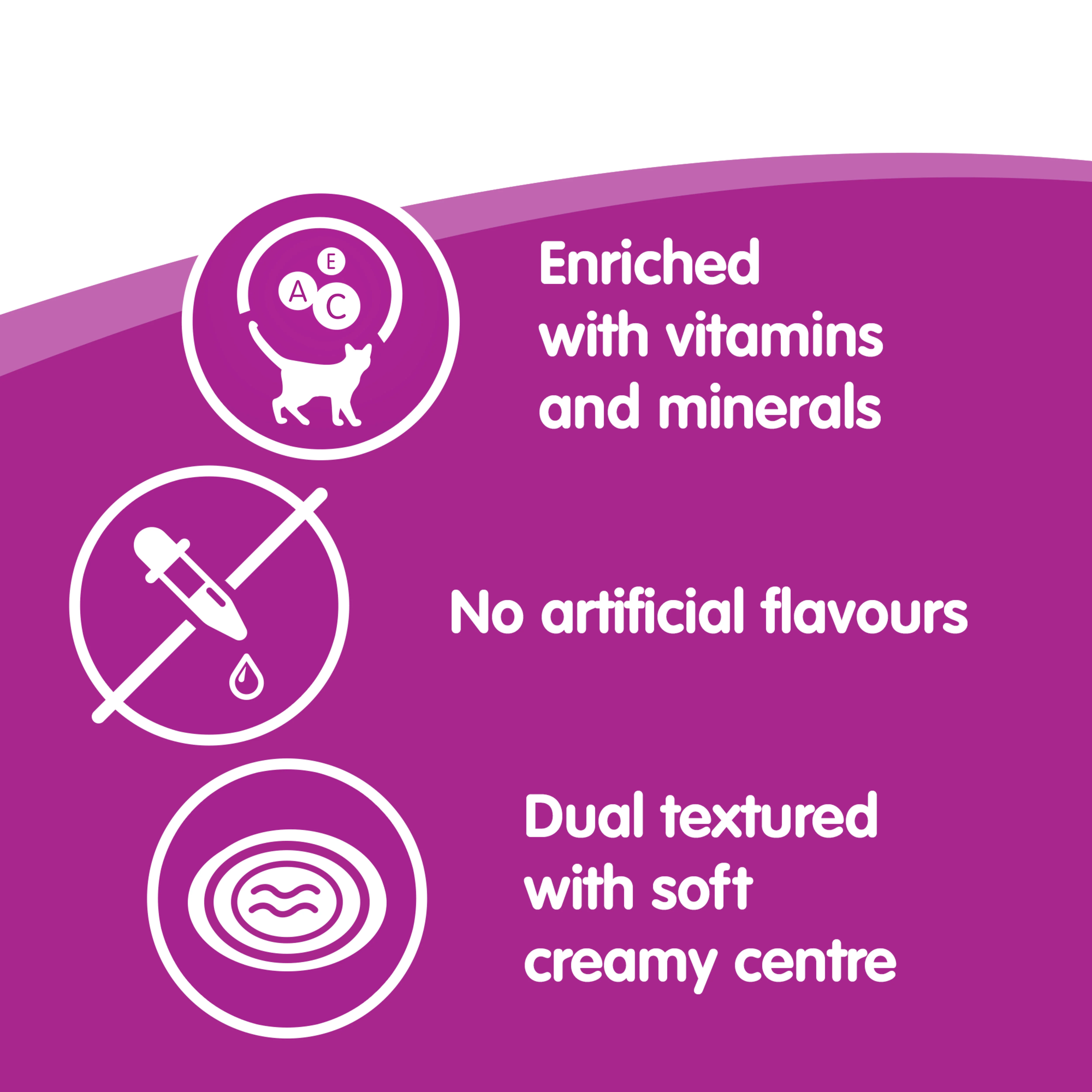 Whiskas Temptations Adult Cat Treats with Salmon Flavour - Image 5
