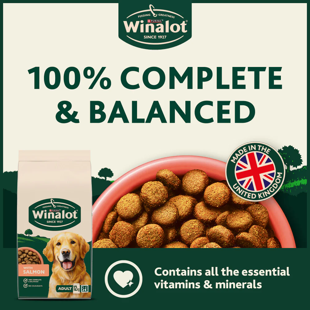 Winalot Adult Dry Dog Food with Salmon - Image 10