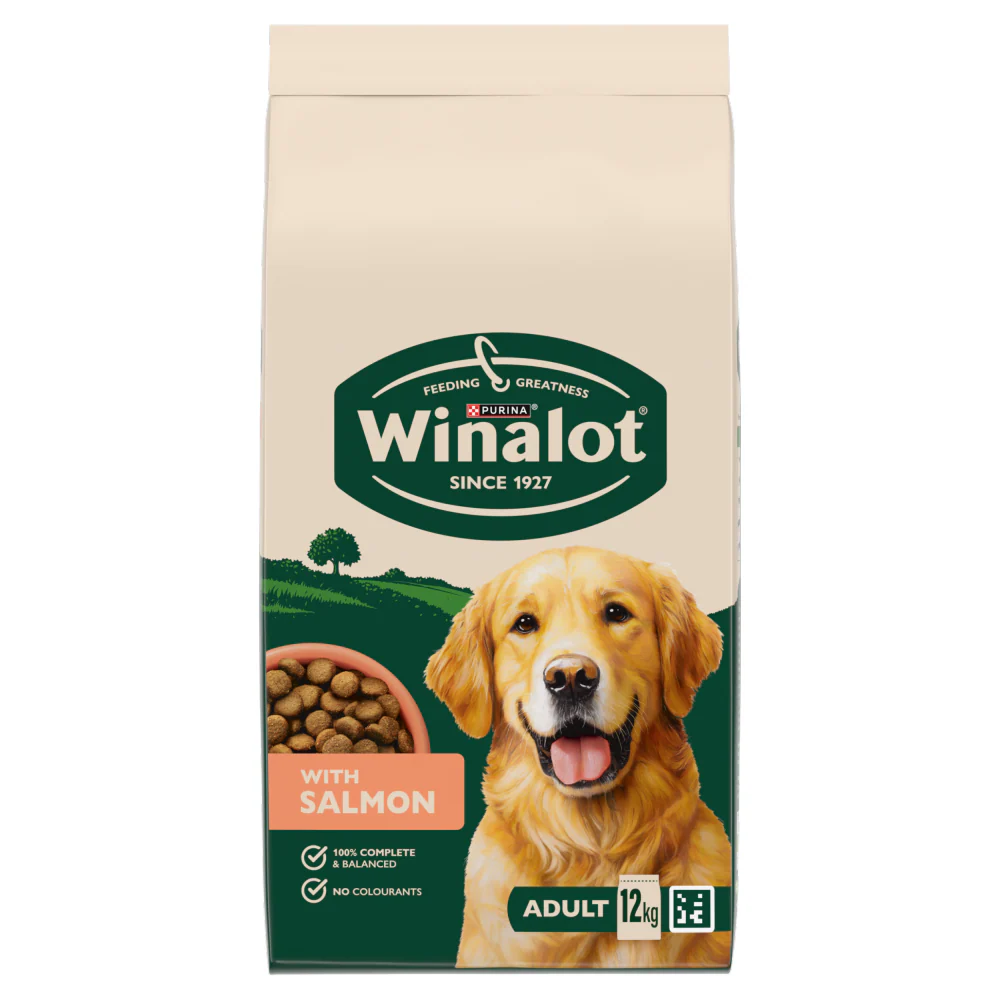 Winalot Adult Dry Dog Food with Salmon - Image 2