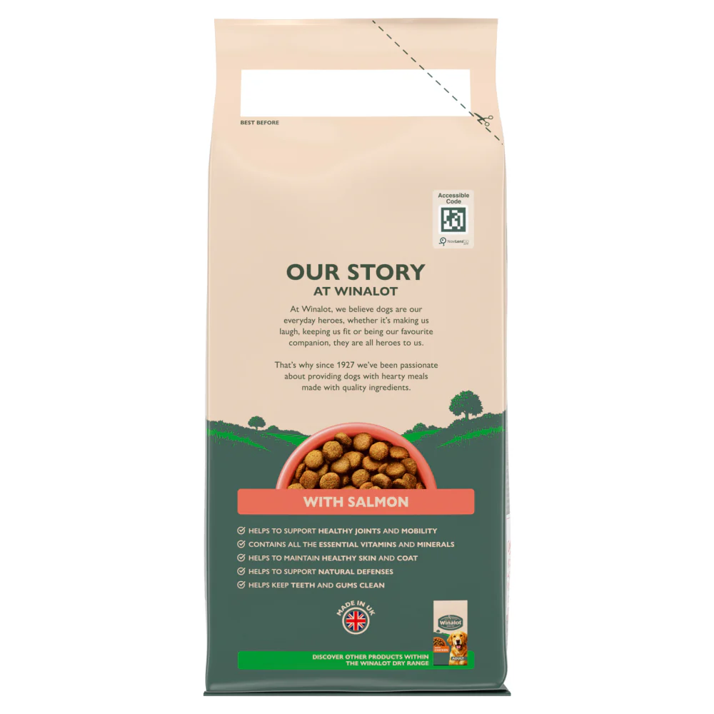 Winalot Adult Dry Dog Food with Salmon - Image 7