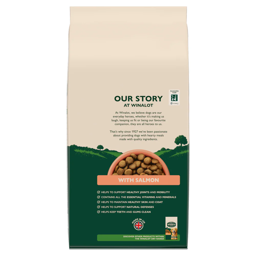 Winalot Adult Dry Dog Food with Salmon - Image 8