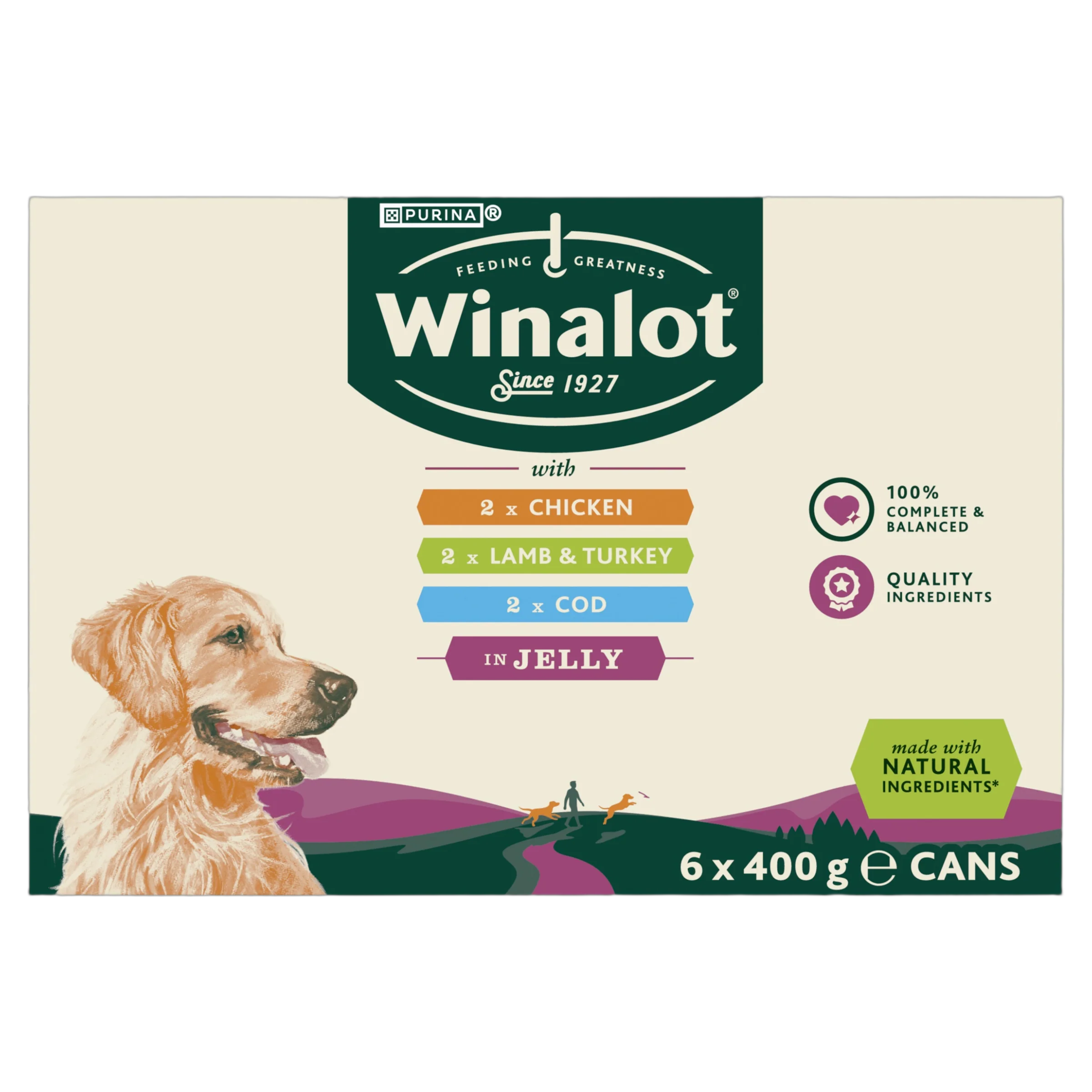 Winalot Classics Mixed in Jelly Can Adult Wet Dog Food - Image 4