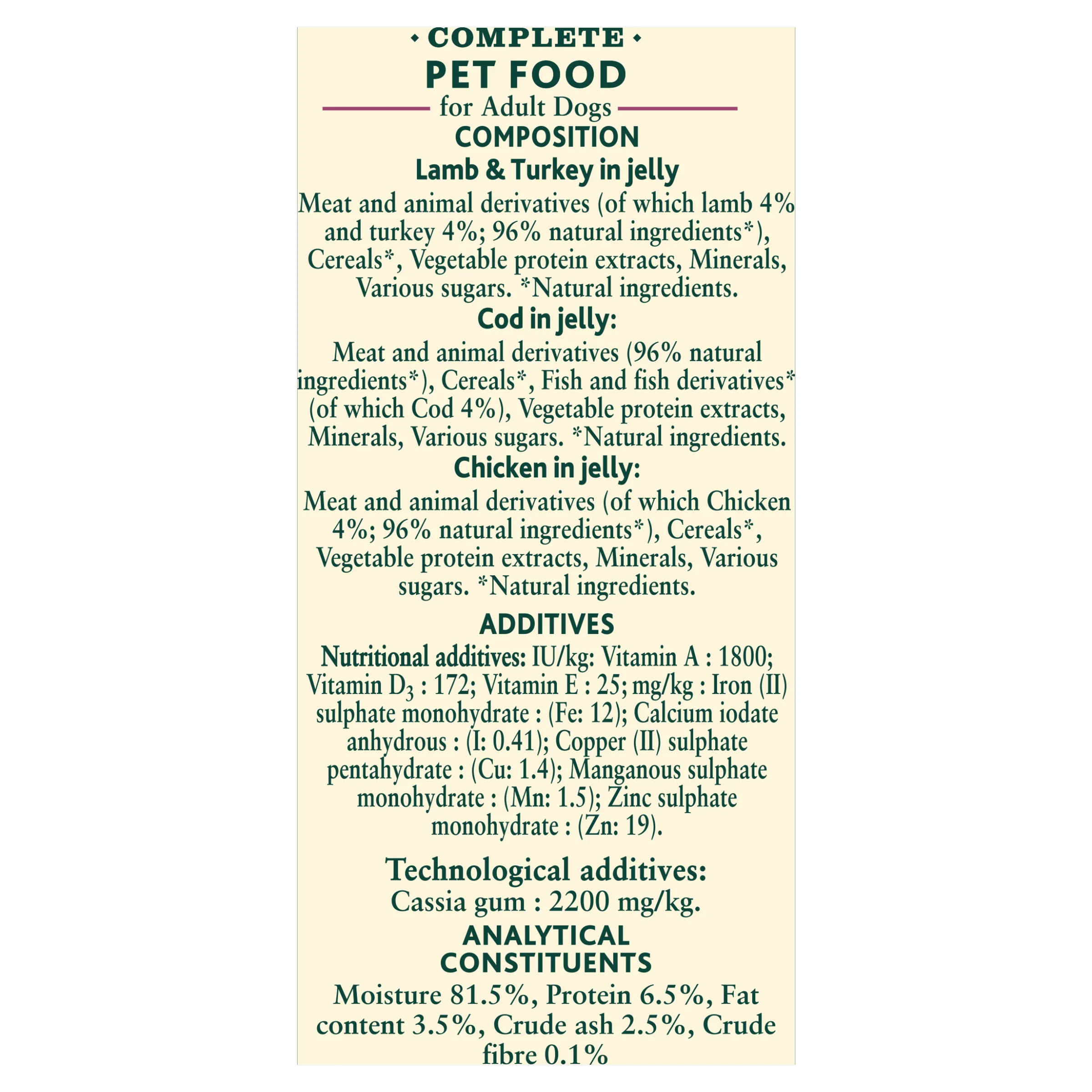 Winalot Classics Mixed in Jelly Can Adult Wet Dog Food - Image 9