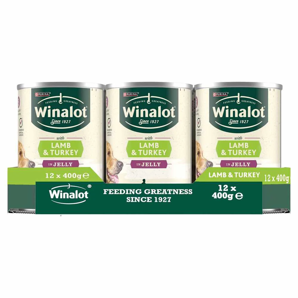 Winalot Classics Mixed in Jelly Turkey & Lamb Wet Dog Food - Image 2
