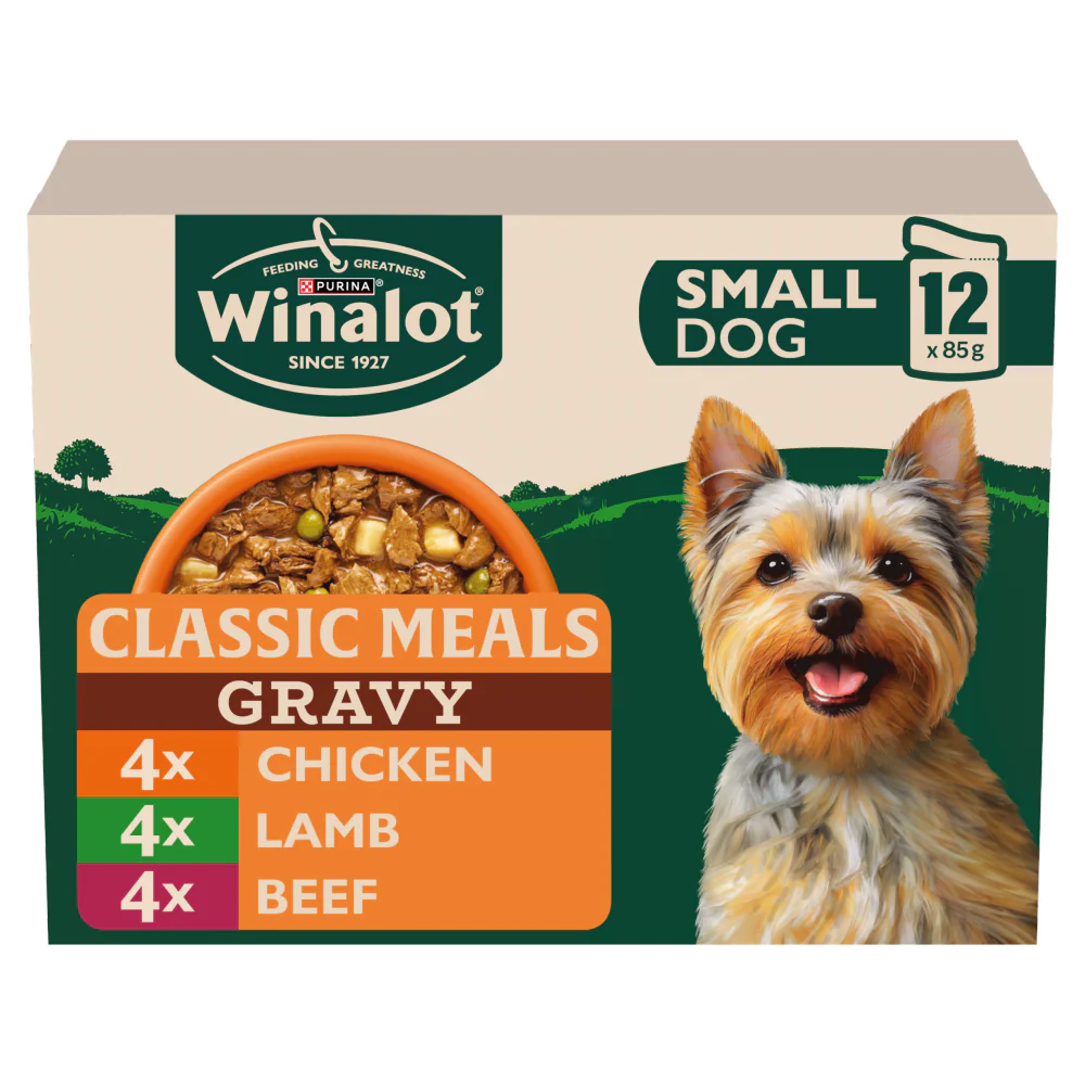 Winalot Meaty Chunks Small Dog Mixed in Gravy with Chicken, Lamb & Beef Wet Dog Food - Image 19