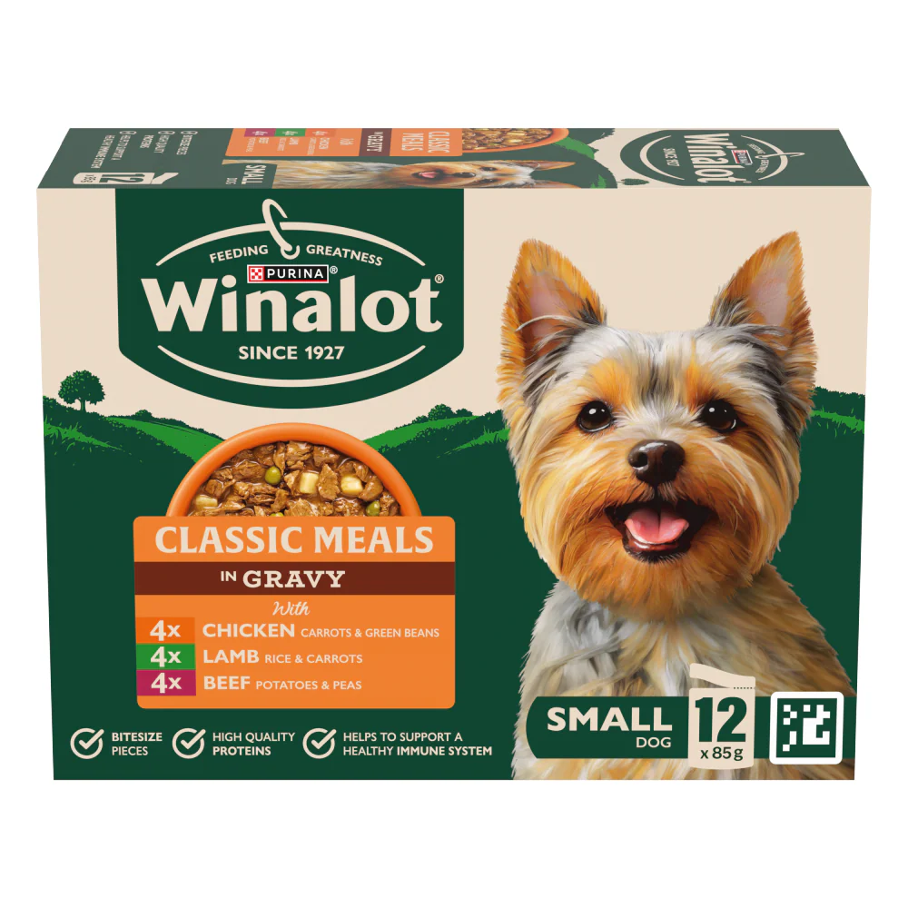 Winalot Meaty Chunks Small Dog Mixed in Gravy with Chicken, Lamb & Beef Wet Dog Food - Image 20
