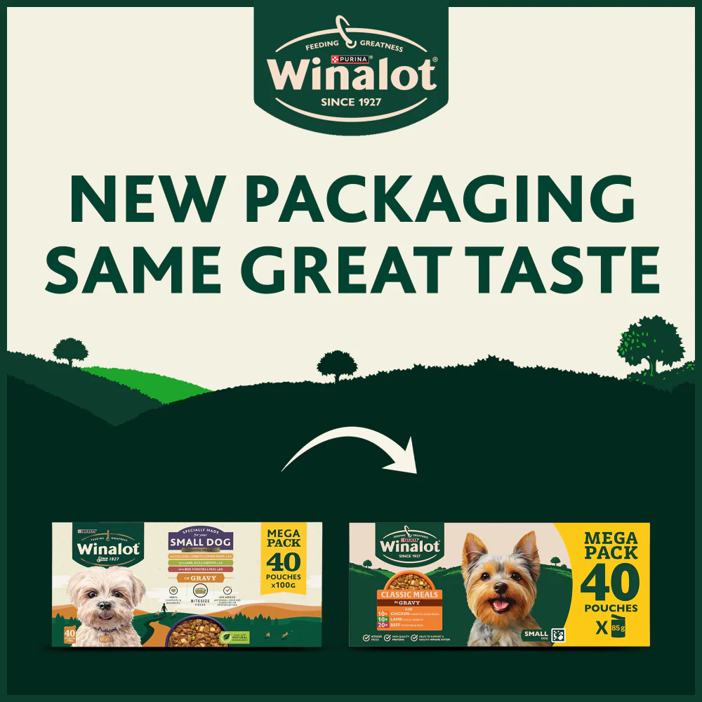 Winalot Meaty Chunks Small Dog Mixed in Jelly with Chicken, Lamb & Beef Wet Dog Food - Image 11