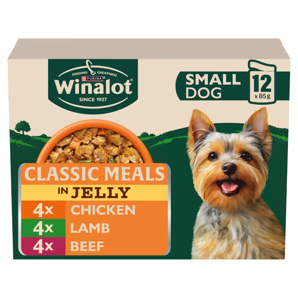 Winalot Meaty Chunks Small Dog Mixed in Jelly with Chicken, Lamb & Beef Wet Dog Food - Image 12