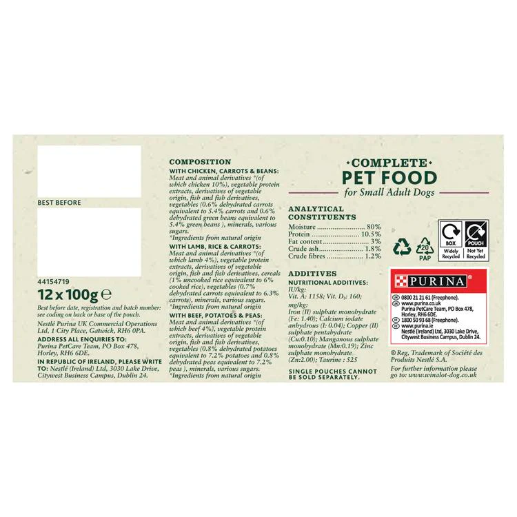 Winalot Small Adult Wet Dog Food - Mixed Selection in Jelly - Image 14