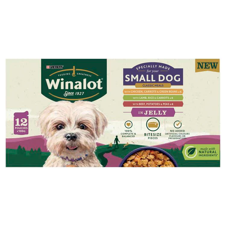 Winalot Small Adult Wet Dog Food - Mixed Selection in Jelly - Image 2