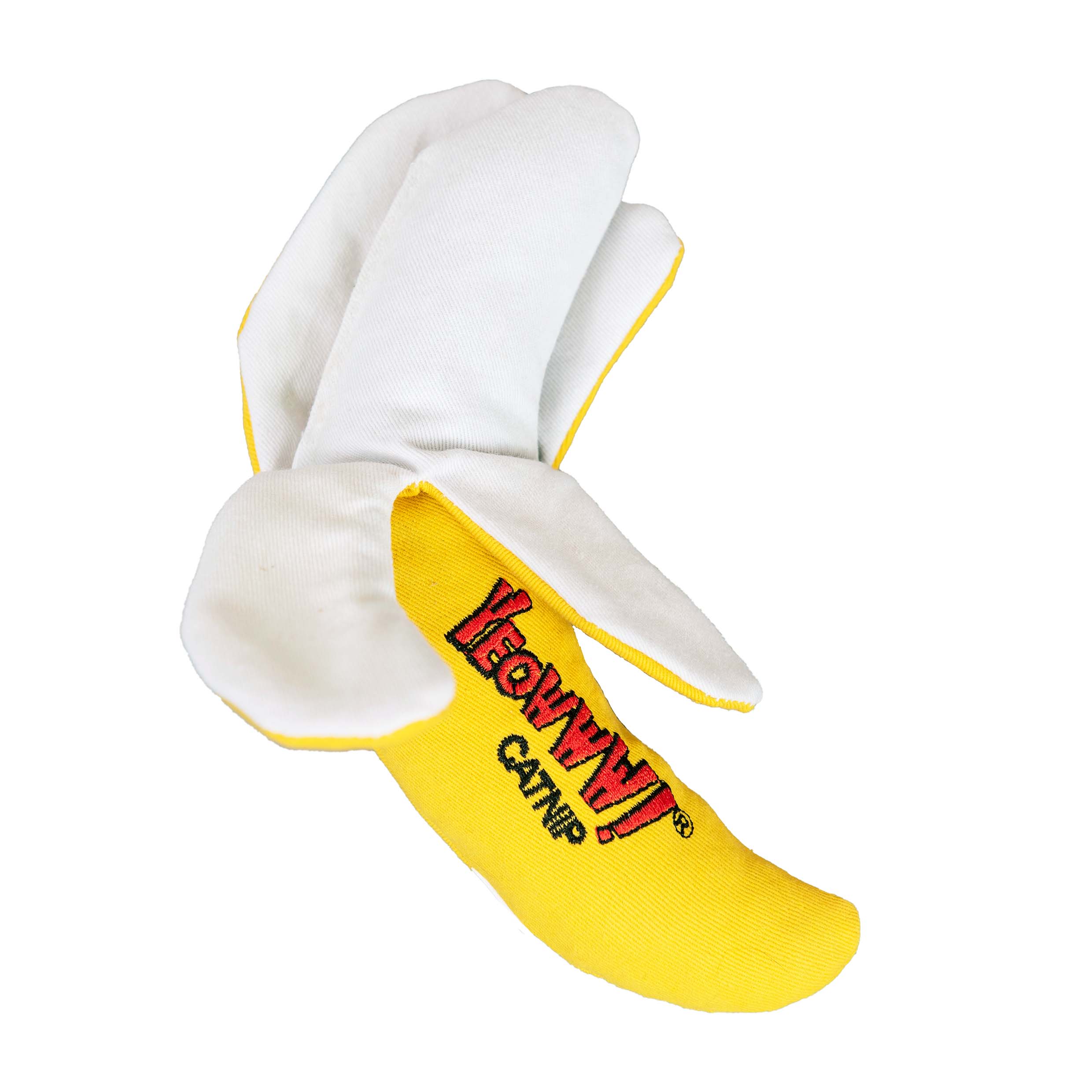 Yeowww! Catnip Peeled Banana Cat Toy