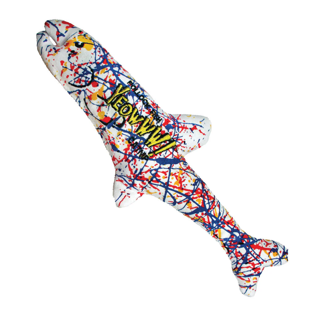 Yeowww! Catnip Pollock Fish Cat Toy - Image 2