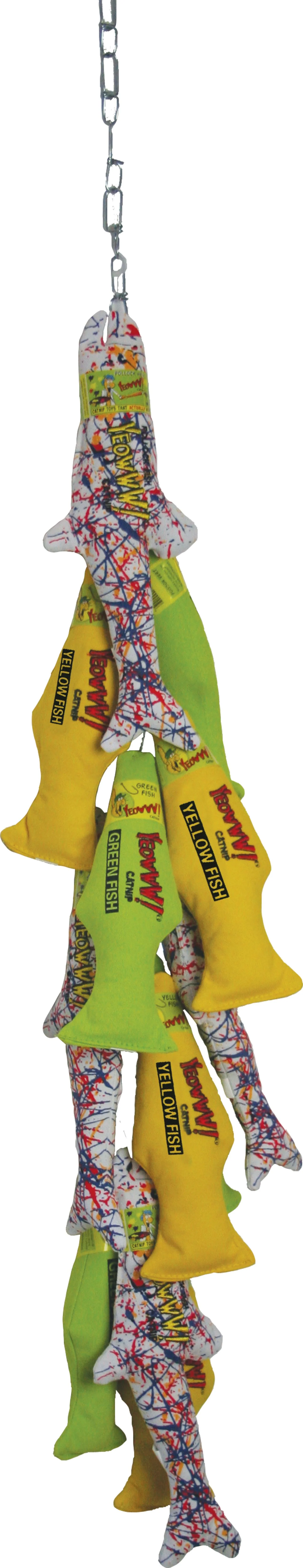 Yeowww! Catnip Pollock Fish Cat Toy - Image 3