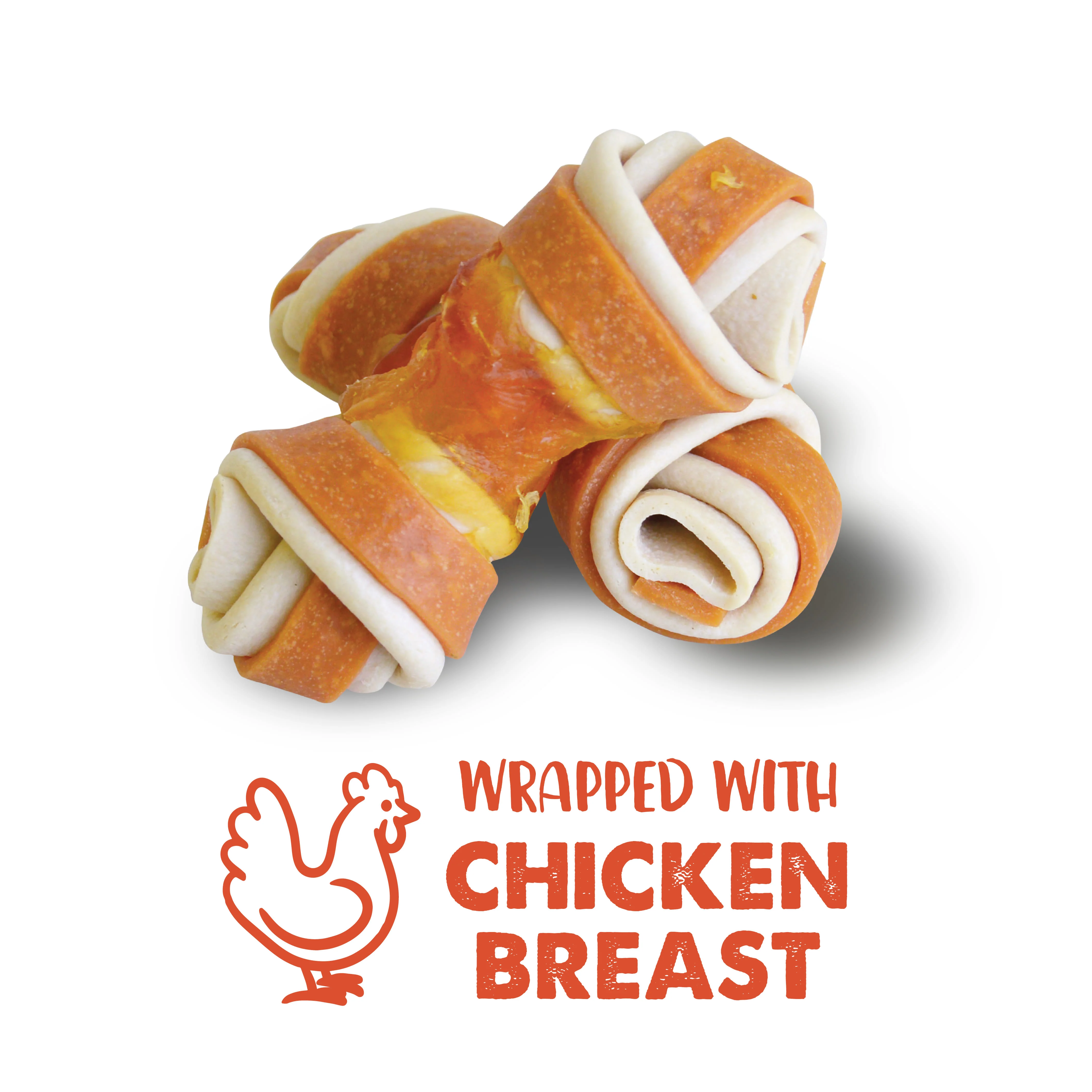 Zeus Better Bones Dog Treats - Chicken, Rosemary & Thyme Wrap - Image 2