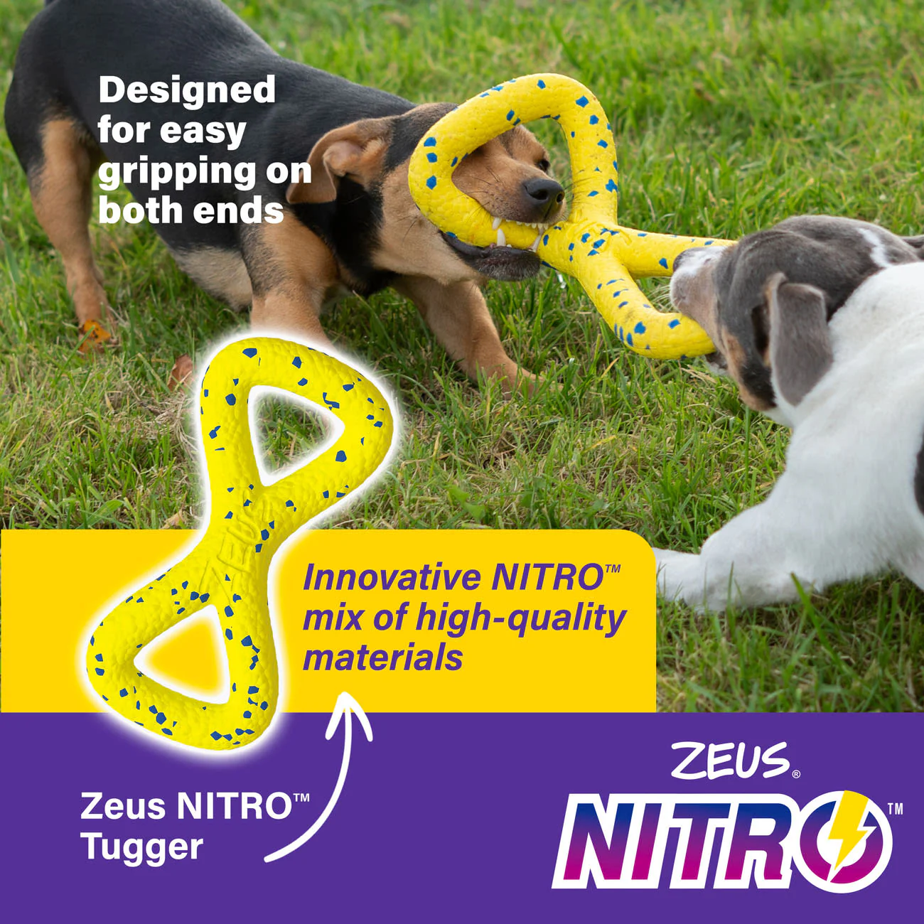 Zeus Nitro Tugger Dog Toy - Image 4