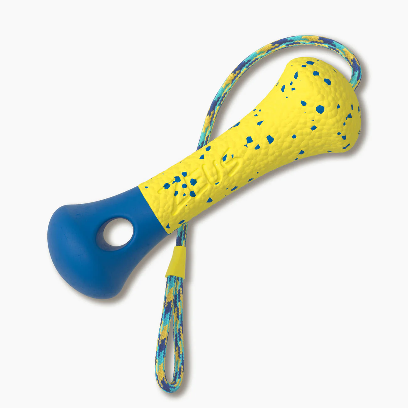 Zeus Nitro Weighted Buoy with Rope Dog Toy - Image 2