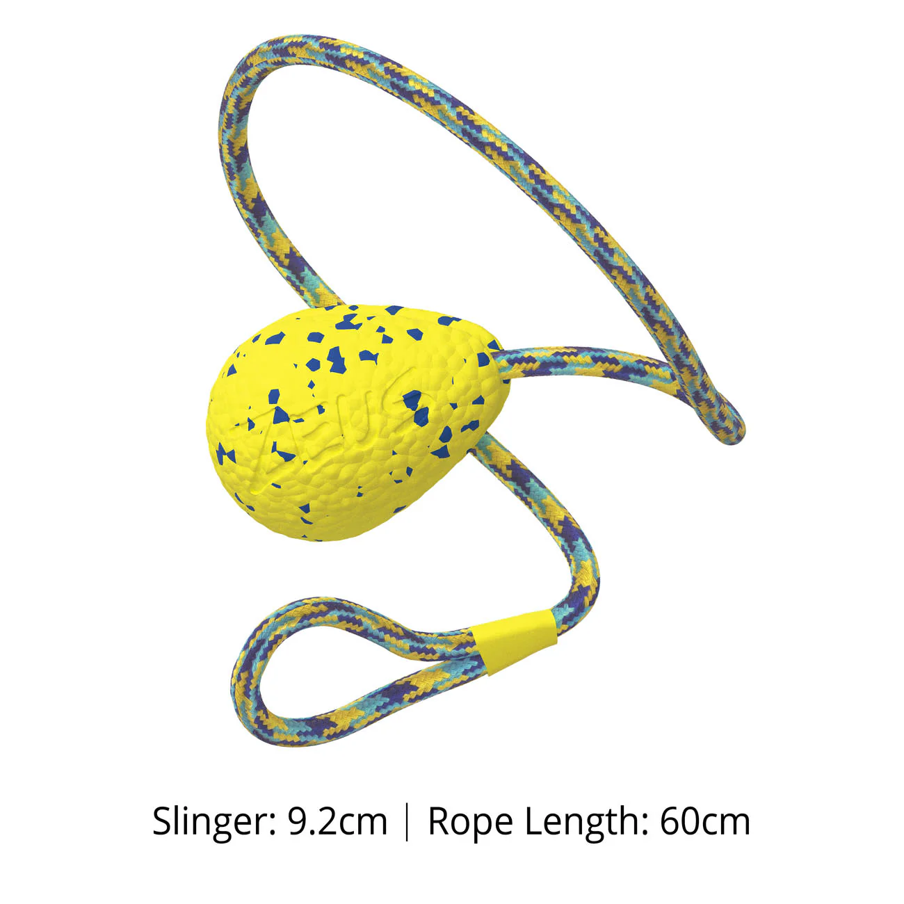 Zeus Nitro Weighted Slinger with Rope Dog Toy - Image 3