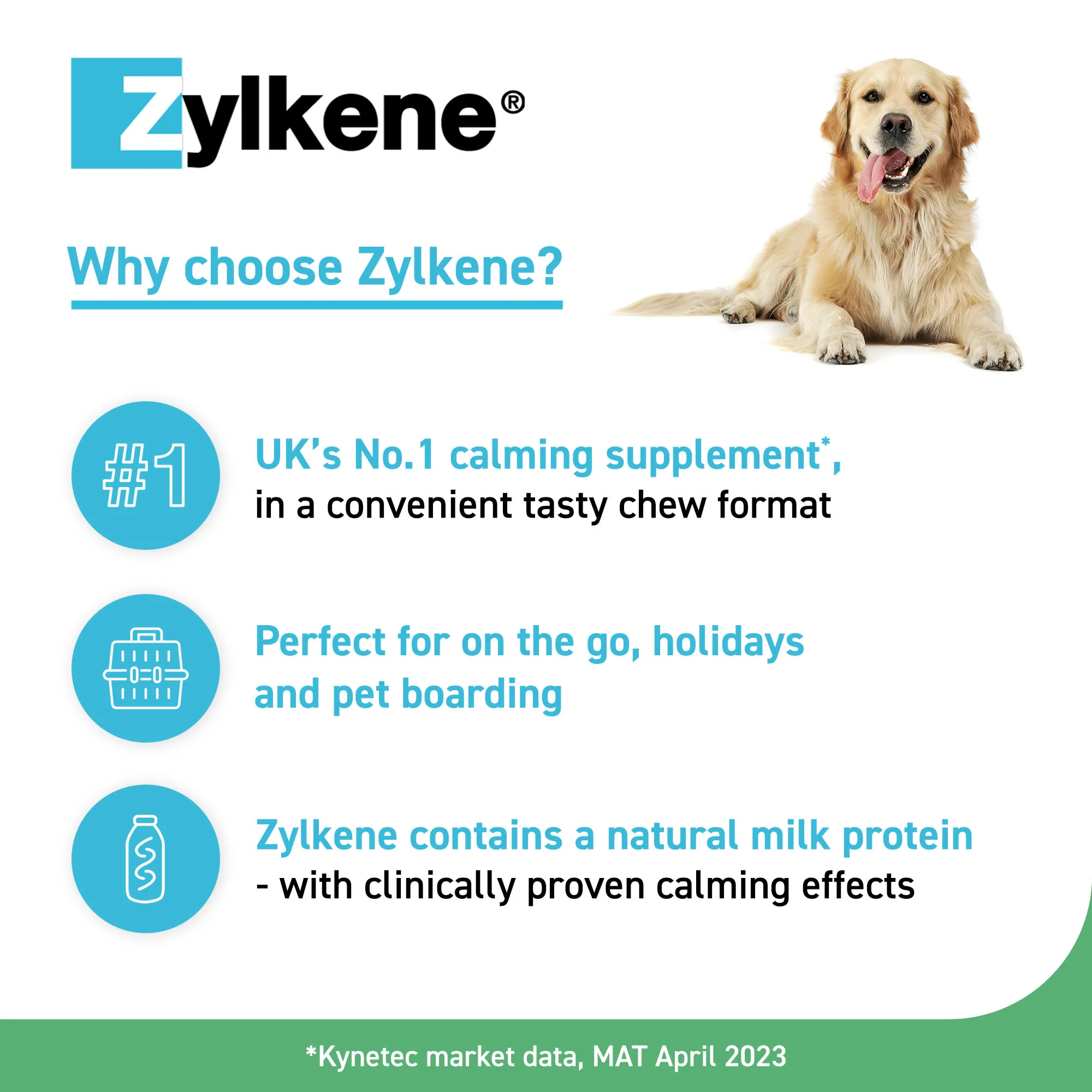 Zylkene 225mg Calming Dog Chews - 14 Chews - Image 3