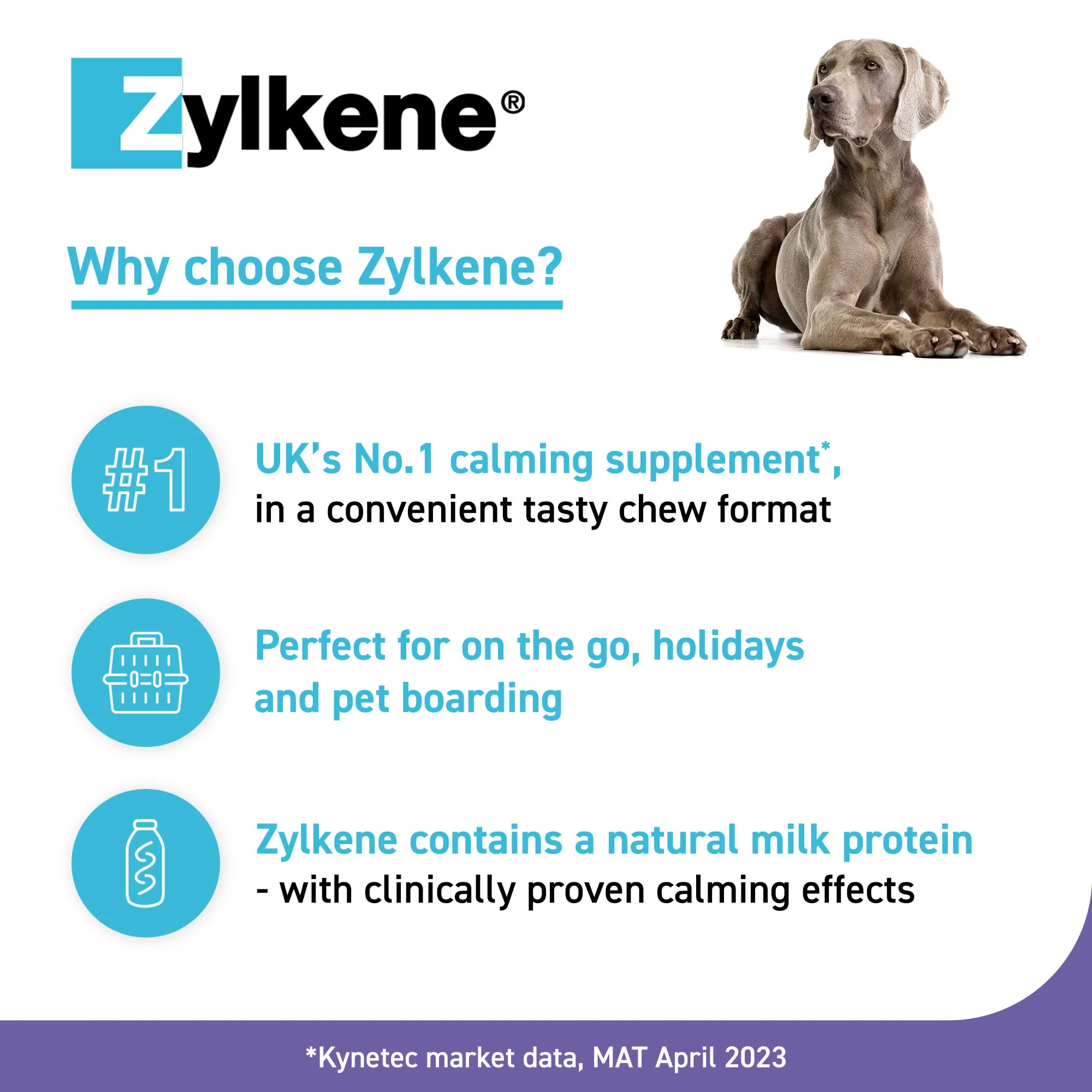 Zylkene 450mg Calming Dog Chews - 14 Chews Large 15Kg - 60Kg - Image 3