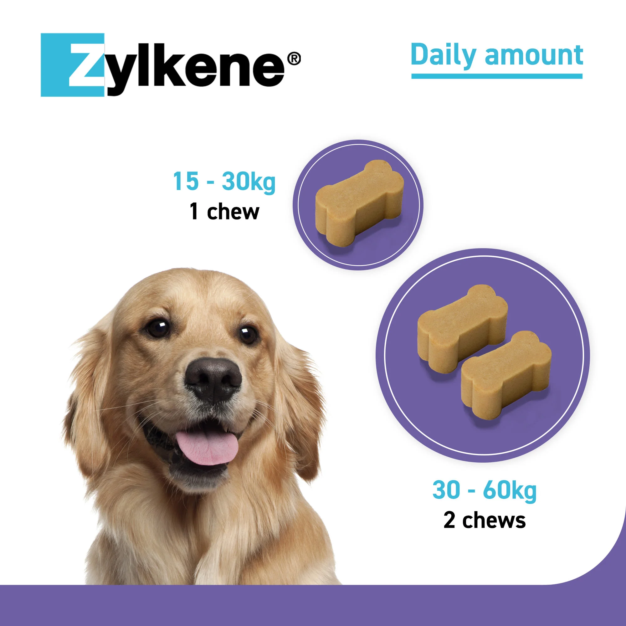 Zylkene 450mg Calming Dog Chews - 14 Chews Large 15Kg - 60Kg - Image 5