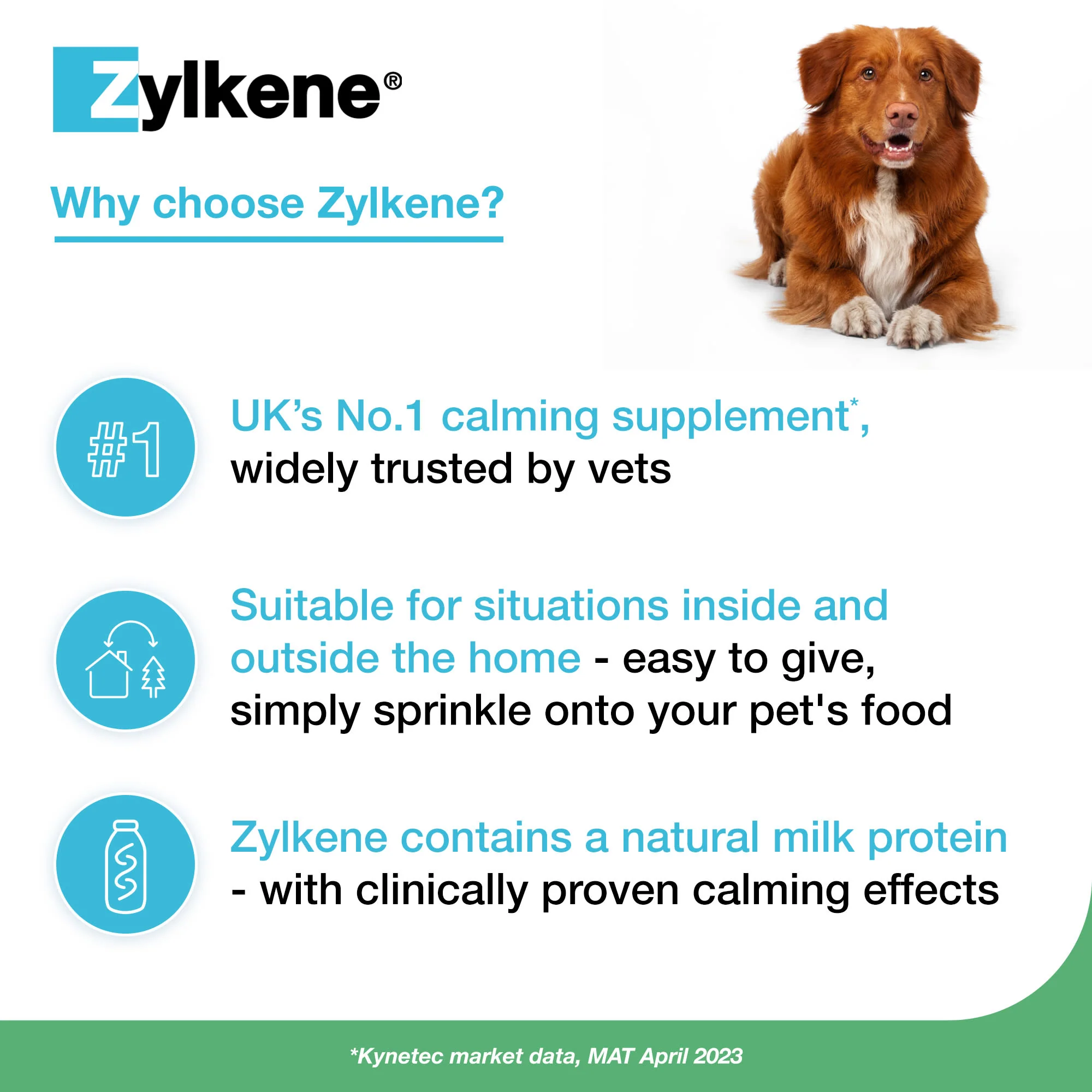 Zylkene Calming Supplement for Dogs - 10-30kg - 20 Capsules - Image 3